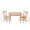 Handcrafted Eli & Mattie Amish-Made Table and Chair Set for Children